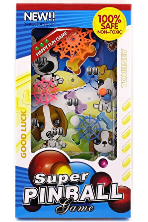Köpekli Mini Pinball 8803 Kız Erkek Çocuk Oyuncak Eğitici Oyuncaklar