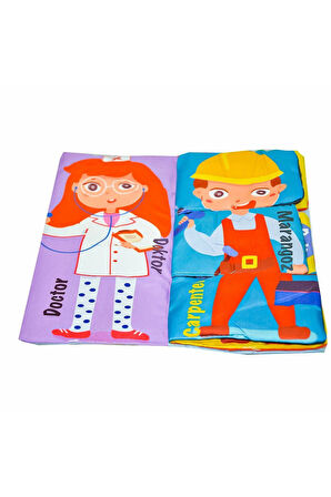 URT003-20 Eşleştirip Öğreniyorum Meslekler - Birlik Toys Kız Erkek Çocuk Oyuncak Eğitici Oyuncaklar
