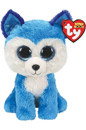 Ty Beanie Babies Mavi Husky Peluş Köpek Prince 15cm Kız Erkek Çocuk Oyuncak Eğitici Oyuncaklar
