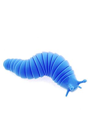 Kıvrılabilen Plastik Mavi Salyangoz Kız Erkek Çocuk Oyuncak Eğitici Oyuncaklar