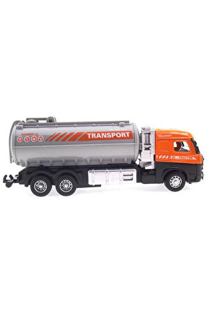 Die Cast Model Çek Bırak Yakıt Tankeri Kız Erkek Çocuk Oyuncak Eğitici Oyuncaklar