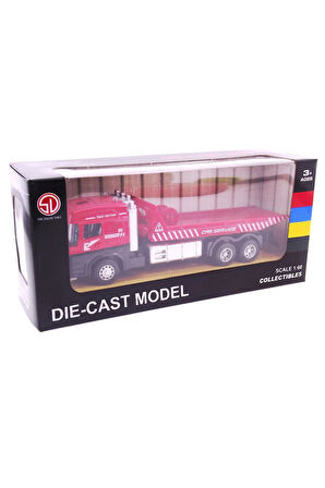 Die Cast Model Çek Bırak Kurtarıcı Kamyon Kız Erkek Çocuk Oyuncak Eğitici Oyuncaklar