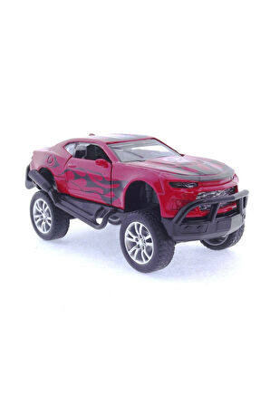 Die Cast Çek Bırak Kırmızı Arazi Aracı Kız Erkek Çocuk Oyuncak Eğitici Oyuncaklar