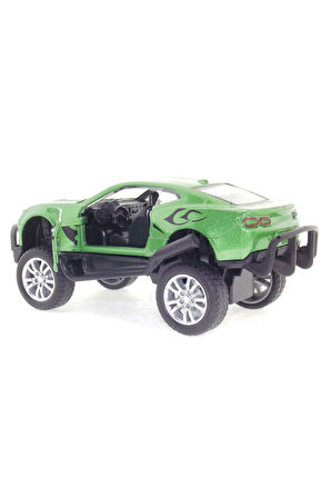 Die Cast Çek Bırak Yeşil Arazi Aracı Kız Erkek Çocuk Oyuncak Eğitici Oyuncaklar