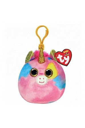 Ty Squishy Beanies Peluş Unicorn Anahtarlık Fantasia Kız Erkek Çocuk Oyuncak Eğitici Oyuncaklar
