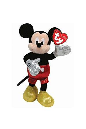 TY Sparkle Sesli Peluş Mickey Mouse 36cm Kız Erkek Çocuk Oyuncak Eğitici Oyuncaklar