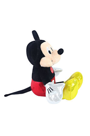 TY Sparkle Sesli Peluş Mickey Mouse 21cm Kız Erkek Çocuk Oyuncak Eğitici Oyuncaklar