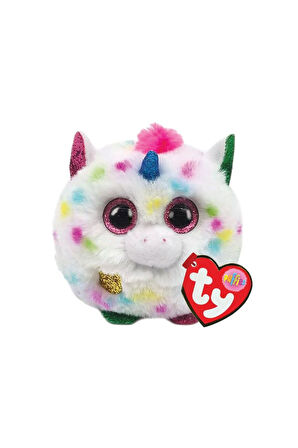 TY Puffies Peluş Unicorn Puf-Harmonie 7cm Kız Erkek Çocuk Oyuncak Eğitici Oyuncaklar