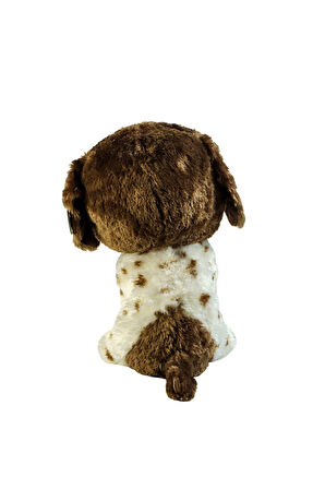 TY Beanie Boos Kahverengi Benekli Peluş Köpek Muddles 15cm Kız Erkek Çocuk Oyuncak Eğitici Oyuncakla