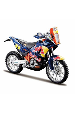 51070 SUN-BUR-1:18 Motor Red Bull KTM 450- 1adet Stokta Olan Gönderilir Kız Erkek Çocuk Oyuncak Eğit