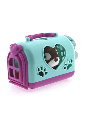 Taşıma Çantalı Peluş Kahverengi Yavru Köpek Kız Erkek Çocuk Oyuncak Eğitici Oyuncaklar