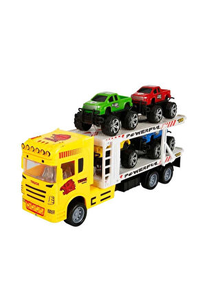 1:32 Maxx Wheels Transporter Tır 32cm. Kız Erkek Çocuk Oyuncak Eğitici Oyuncaklar