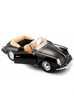 Bburago 1:24 Porsche 356B Cabriolet 1961 Model Araba Kız Erkek Çocuk Oyuncak Eğitici Oyuncaklar