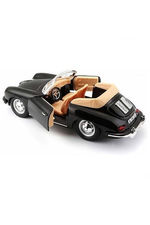 Bburago 1:24 Porsche 356B Cabriolet 1961 Model Araba Kız Erkek Çocuk Oyuncak Eğitici Oyuncaklar