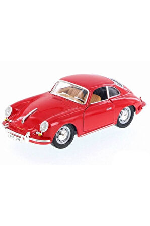 1:24 Bburago Porsche 356 B Coupe 1961 Kız Erkek Çocuk Oyuncak Eğitici Oyuncaklar