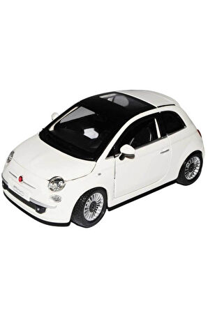 Bburago 1:24 Fiat 500 2007 Model Araba Kız Erkek Çocuk Oyuncak Eğitici Oyuncaklar