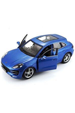 Bburago 1:24 Porsche Macan Model Araba Kız Erkek Çocuk Oyuncak Eğitici Oyuncaklar