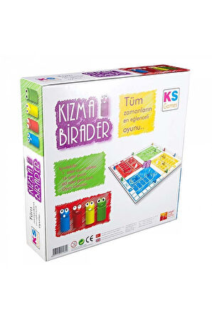 Kızma Birader - Kutu Oyunu Kız Erkek Çocuk Oyuncak Eğitici Oyuncaklar