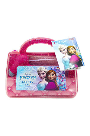 Dede Frozen Çantalı Güzellik Seti Kız Erkek Çocuk Oyuncak Eğitici Oyuncaklar