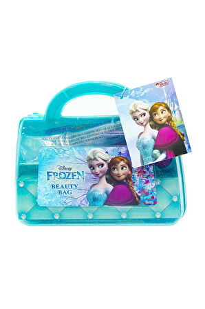 Dede Frozen Çantalı Güzellik Seti Kız Erkek Çocuk Oyuncak Eğitici Oyuncaklar