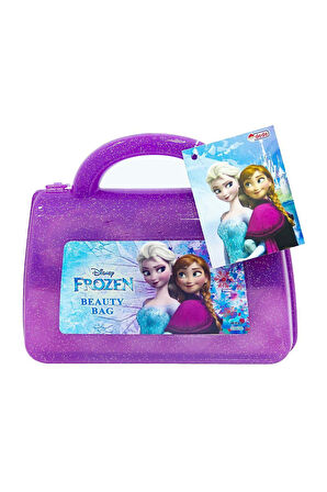 Dede Frozen Çantalı Güzellik Seti Kız Erkek Çocuk Oyuncak Eğitici Oyuncaklar