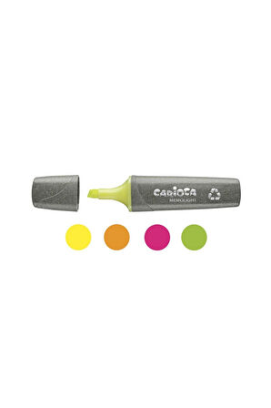 Carioca Eco Family Fosforlu Marker 4'lü Kız Erkek Çocuk Oyuncak Eğitici Oyuncaklar