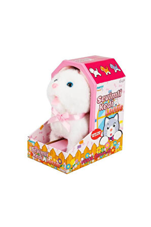 Sunman Jamina Sevimli Peluş Kedi Lottie Kız Erkek Çocuk Oyuncak Eğitici Oyuncaklar
