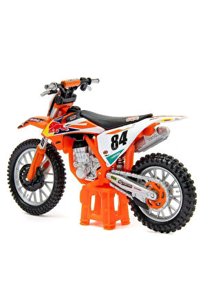 Bburago 1:18 KTM 450 Model Motor Kız Erkek Çocuk Oyuncak Eğitici Oyuncaklar