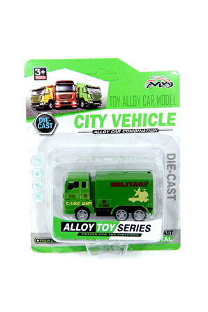 City Vehicle Model Askeri Araçlar Kız Erkek Çocuk Oyuncak Eğitici Oyuncaklar