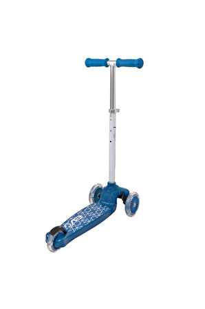 Evo Işıklı Move N Groove Mavi Üç Tekerlekli Scooter Kız Erkek Çocuk Oyuncak Eğitici Oyuncaklar