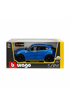 Bburago 1:24 Alfa Romeo Stelvio Model Araba Kız Erkek Çocuk Oyuncak Eğitici Oyuncaklar