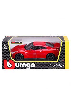 Bburago 1:24 Nissan GT-R 2017 Model Araba Kız Erkek Çocuk Oyuncak Eğitici Oyuncaklar