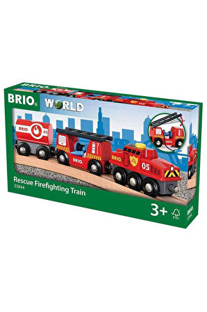 Brio İtfaiye Treni Kız Erkek Çocuk Oyuncak Eğitici Oyuncaklar
