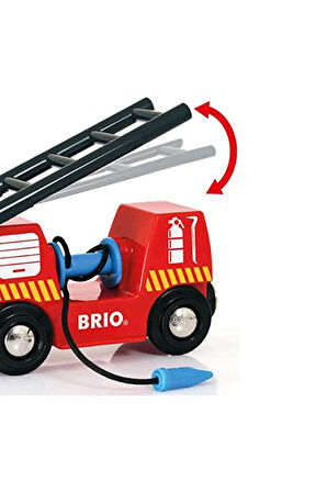 Brio İtfaiye Treni Kız Erkek Çocuk Oyuncak Eğitici Oyuncaklar