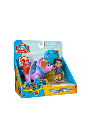 Dino Ranch 2’li Figür Paketi DNA00401 Kız Erkek Çocuk Oyuncak Eğitici Oyuncaklar