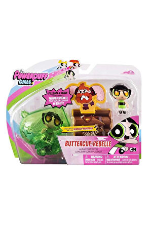 Powerpuff Girls Aura Araç Seti SPM-22316 - 1adet Stokta Olan Gönderilir Kız Erkek Çocuk Oyuncak Eğit
