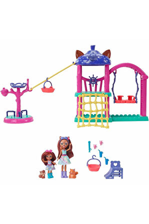 Enchantimals Oyun Parkı Seti HHC16 Kız Erkek Çocuk Oyuncak Eğitici Oyuncaklar