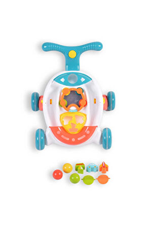 Rolling Ball Walker Yürüme Arkadaşı HE0820 Kız Erkek Çocuk Oyuncak Eğitici Oyuncaklar