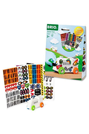 Brio Sticker Yapıştırmalı Tren 33979 Kız Erkek Çocuk Oyuncak Eğitici Oyuncaklar
