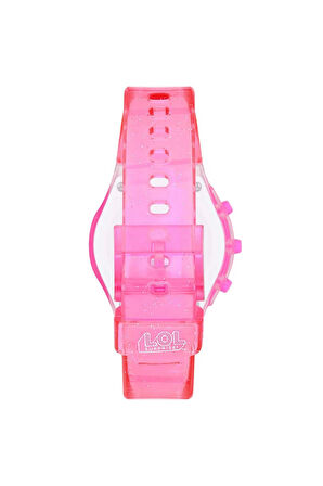 MiniFlak Lisanslı LOL Surprise LOL7210 Çocuk Pembe Işıklı Çocuk Kol Saati Kız Erkek Çocuk Oyuncak Eğ