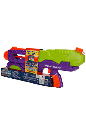Water Warriors Spiral Blast Su Tabancası Kız Erkek Çocuk Oyuncak Eğitici Oyuncaklar