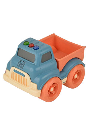 Sesli ve Işıklı Minik Pikap 31020 Kız Erkek Çocuk Oyuncak Öğretici Oyuncaklar