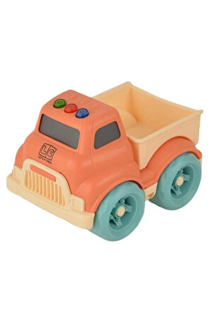 Sesli ve Işıklı Minik Pikap 31020 Kız Erkek Çocuk Oyuncak Öğretici Oyuncaklar