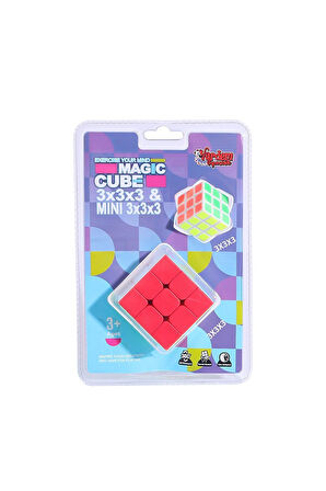 FX7341 Magic Cube Zeka Küpü 3x3x3 Kız Erkek Çocuk Oyuncak Eğitici Oyuncaklar