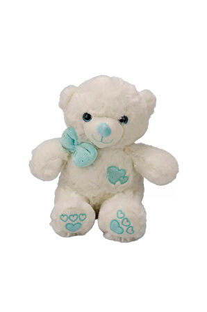 Papyonlu Peluş Ayı 30cm Kız Erkek Çocuk Oyuncak Eğitici Oyuncaklar