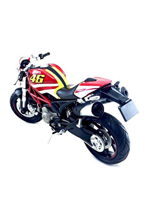 Sunman 1:12 Ducati Monster 796 N.46 Kız Erkek Çocuk Oyuncak Eğitici Oyuncaklar