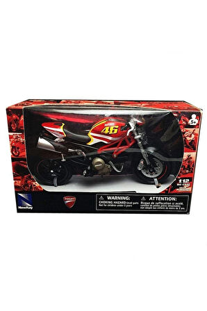 Sunman 1:12 Ducati Monster 796 N.46 Kız Erkek Çocuk Oyuncak Eğitici Oyuncaklar