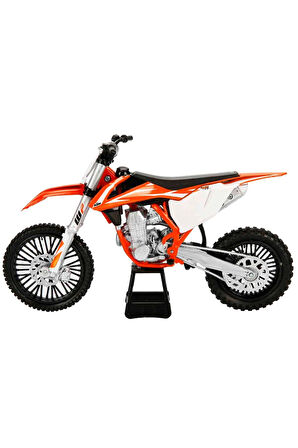 Sunman 1:10 KTM 450 SX-F 2014 - 20cm Model Motor Kız Erkek Çocuk Oyuncak Eğitici Oyuncaklar