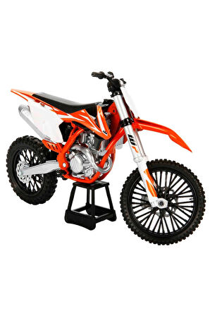 Sunman 1:10 KTM 450 SX-F 2014 - 20cm Model Motor Kız Erkek Çocuk Oyuncak Eğitici Oyuncaklar