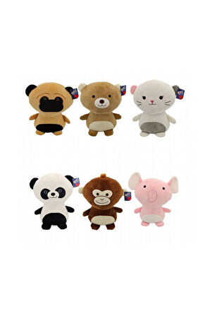 62558 Peluş 35cm 3 Boyutlu Soft Yastık 1adet Fiyatıdır Kız Erkek Çocuk Oyuncak Eğitici Oyuncaklar
